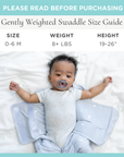 SMOOCH HugMe Gently Weighted Baby Swaddle