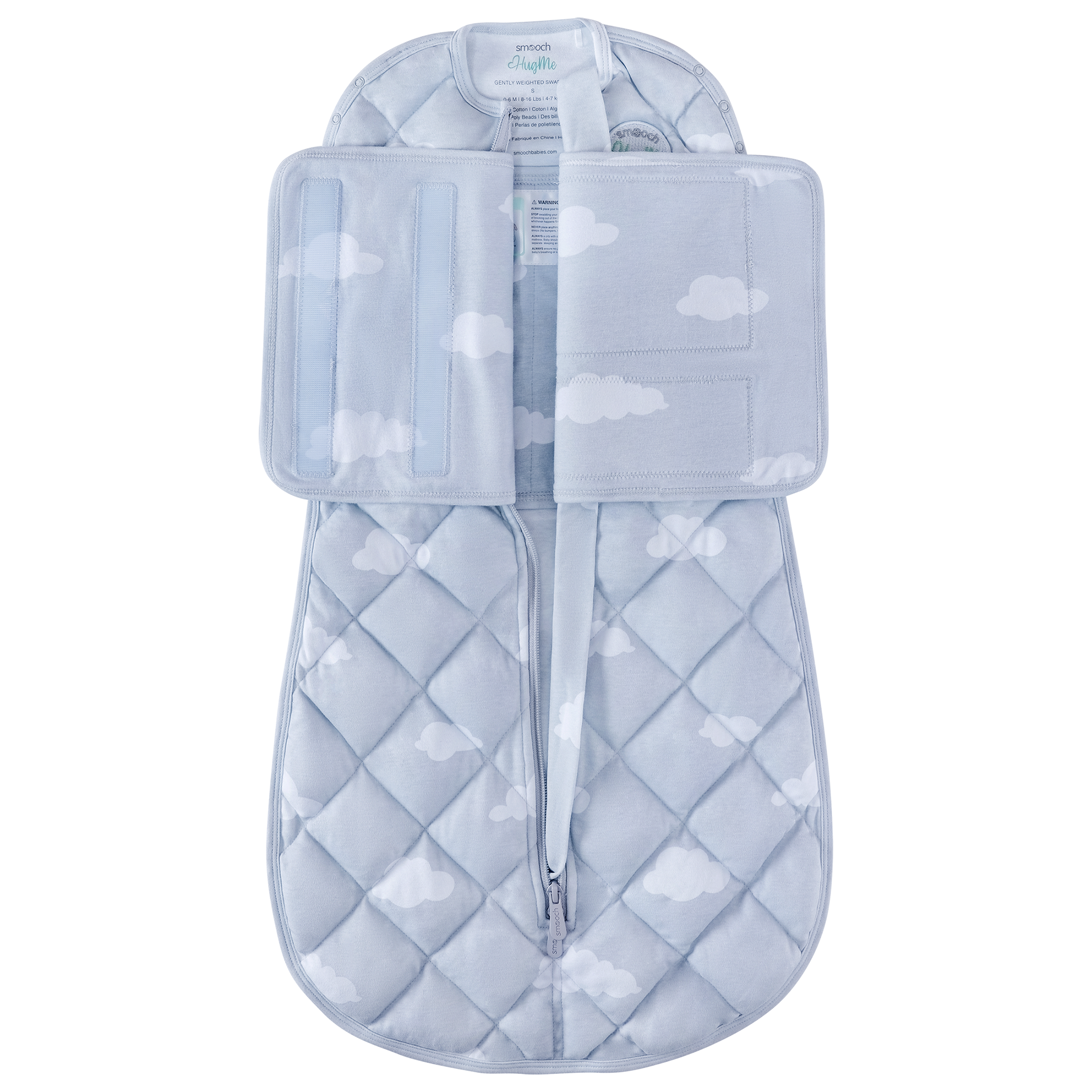 SMOOCH HugMe Gently Weighted Baby Swaddle
