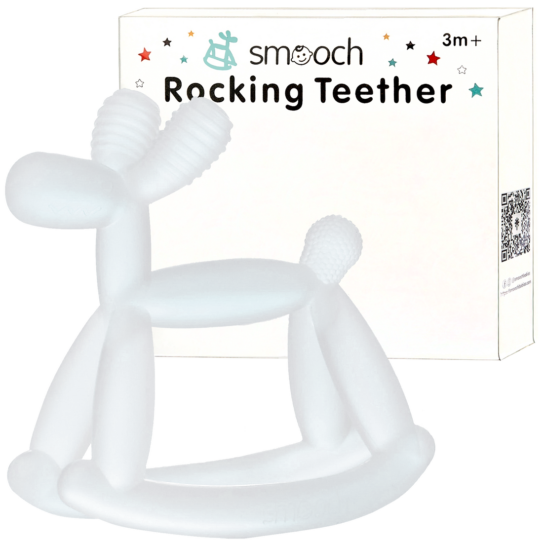 Rocking Baby Teething Toy (Clear)