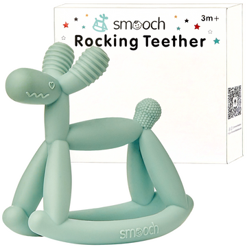 Rocking Baby Teething Toy (Mint)