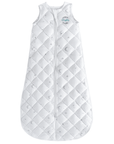 HugMe Gently Weighted Baby Sleep Sack - White Moon & Stars by Smooch Babies sold by Smooch Babies